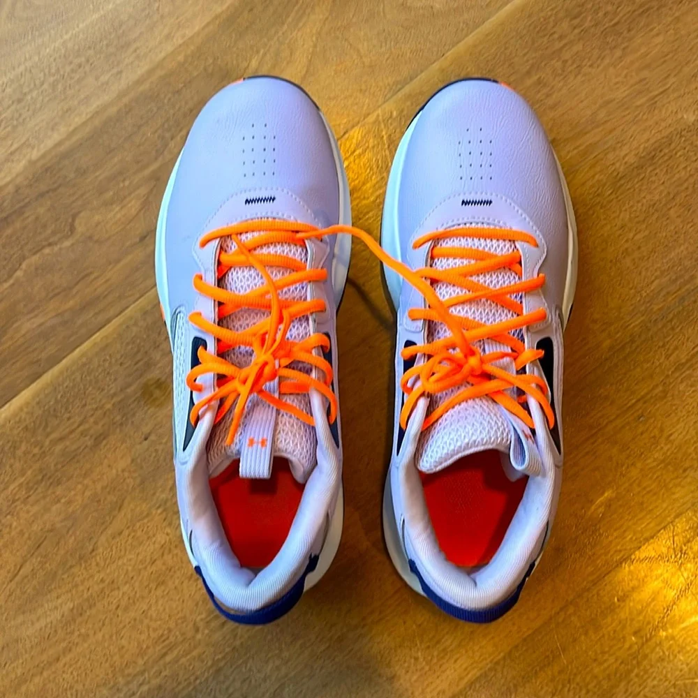BRAND NEW Men’s Under Armour Lockdown Nebula purple 💜🧡 - Picture 3 of 8